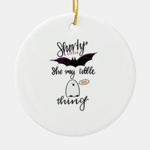 Adorno De Cerámica Shorty Batty Funny Retro