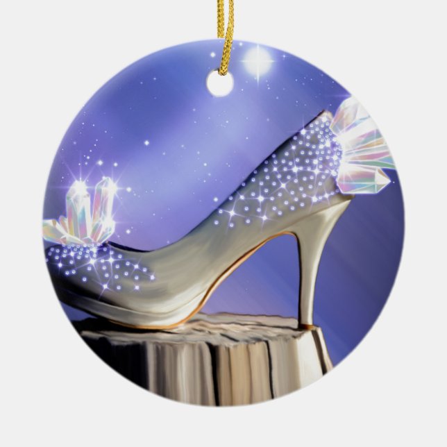 Adorno De Cerámica Si los ajustes del zapato (Frente)