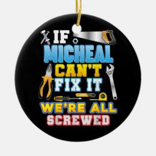 Adorno De Cerámica Si Micheal no puede arreglarlo, todos estamos jodi