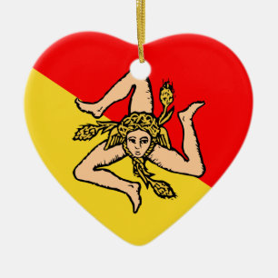 Adorno De Cerámica Siciliano, Italia