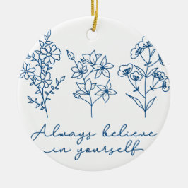 ADORNO DE CERÁMICA SIEMPRE CREE