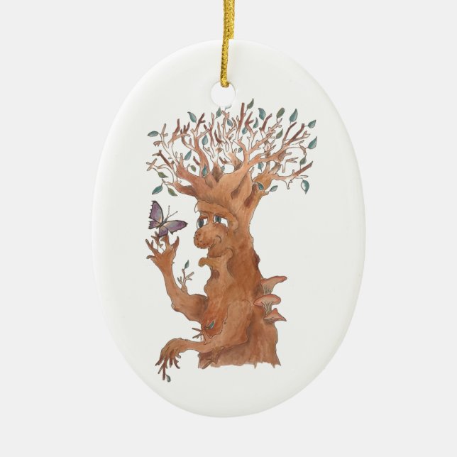 Adorno De Cerámica ¡Siempre estoy feliz de hacer un nuevo amigo! (Frente)