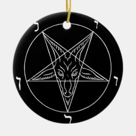 Adorno De Cerámica Sigil of Baphomet
