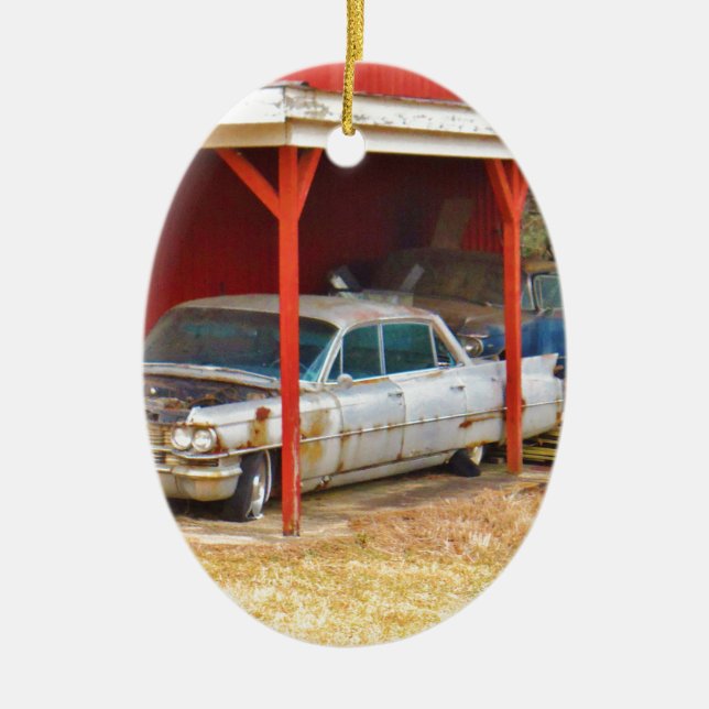 Adorno De Cerámica Silver Sadan deville 1963 (Frente)