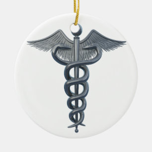 Adorno De Cerámica Símbolo de la profesión médica