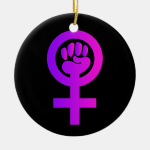 Adorno De Cerámica Símbolo de poder femenino