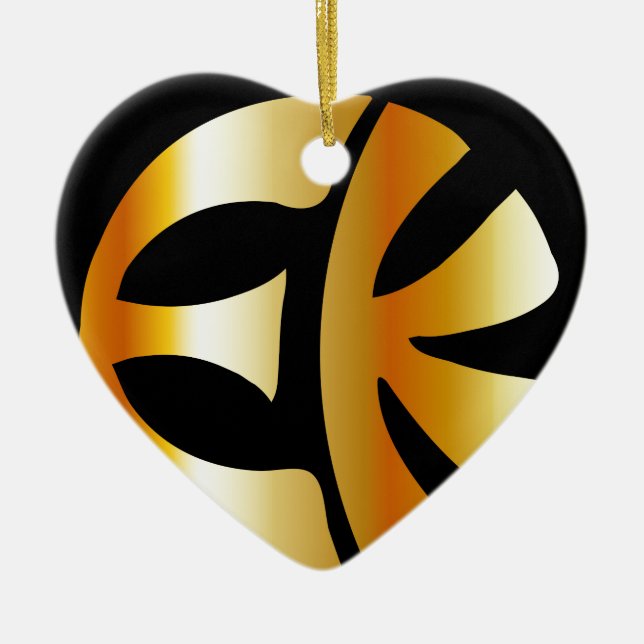 Adorno De Cerámica Símbolo Eckankar del emblema de USVA (Frente)