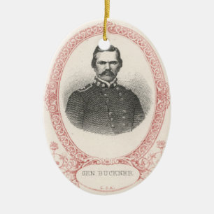 Adorno De Cerámica Simon Bolivar Buckner