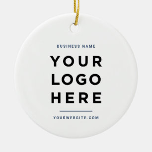 Adorno De Cerámica Simple Minimalista Logotipo de negocio personali