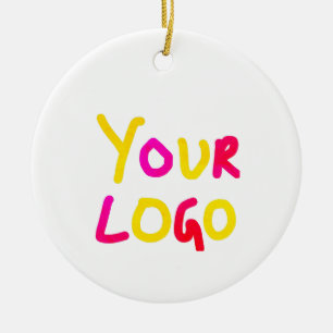 Adorno De Cerámica simple y mínimo añadir su logotipo/diseño aquí neg