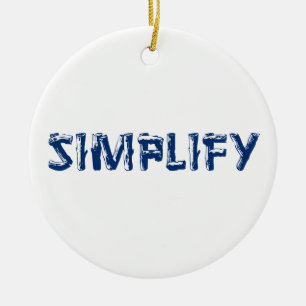 Adorno De Cerámica Simplificar