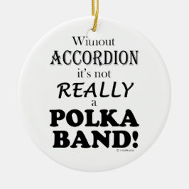 Adorno De Cerámica Sin acordeón - Banda Polka