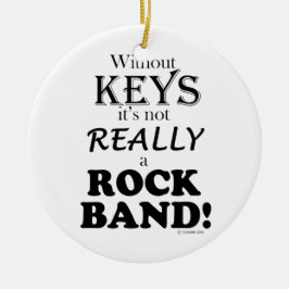 Adorno De Cerámica Sin llaves - Banda de rock