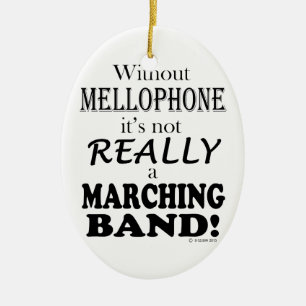 Adorno De Cerámica Sin Mellophone - banda