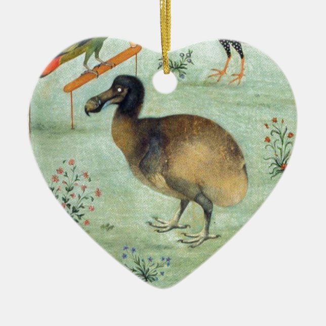 Adorno De Cerámica Sin título (Dodo) por Ustad Mansur (Frente)