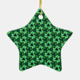 Adorno De Cerámica Sinfonía en verde