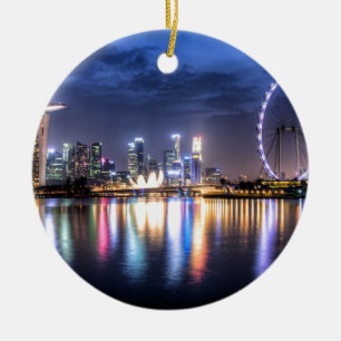 Adorno De Cerámica ¡Singapur!
