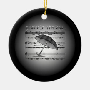 Adorno De Cerámica Singin’ In the Rain ~ Umbrella ~ Hoja de música