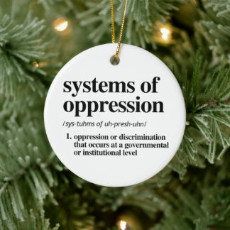 Adorno De Cerámica Sistemas de definición de opresión