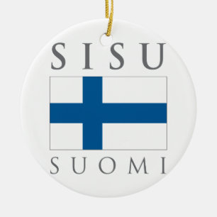 Adorno De Cerámica Sisu Suomi