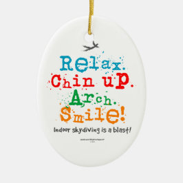 Adorno De Cerámica ¡Skydiving interior es una ráfaga!