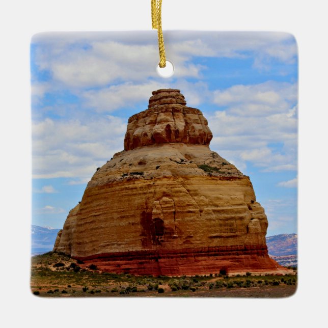 Adorno De Cerámica Skyline and Stone (Anverso)