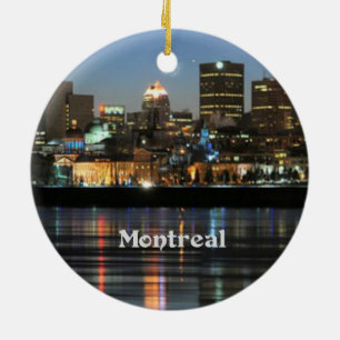 Adorno De Cerámica Skyline de Montreal