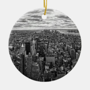 Adorno De Cerámica Skyline de Nueva York