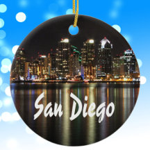Skyline de San Diego de noche