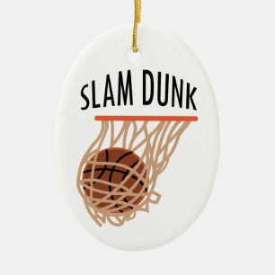 Adorno De Cerámica Slam Dunk