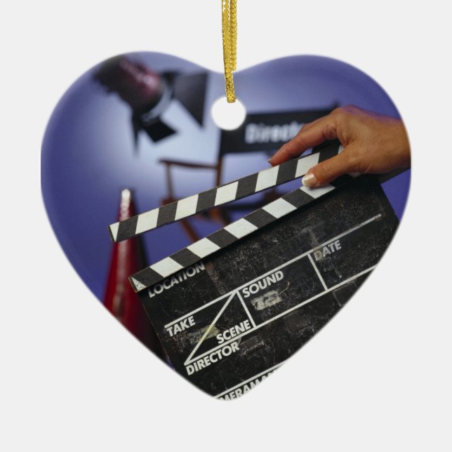 Adorno De Cerámica Slate de director (Frente)