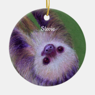 Adorno De Cerámica Sloth