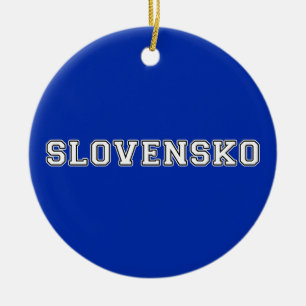 Adorno De Cerámica Slovensko
