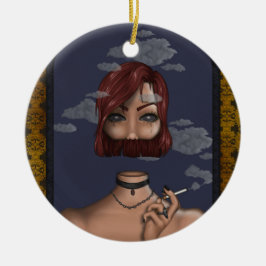 Adorno De Cerámica Smoke