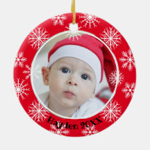 Snowflakes Navidades personalizados con una sola f