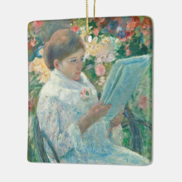 Adorno De Cerámica Sobre el balcón - Mary Cassatt - Bella Artes Repro