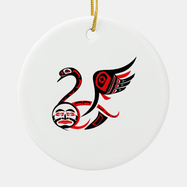 ADORNO DE CERÁMICA SOBRE EL GRACE DEL AGUA (Frente)