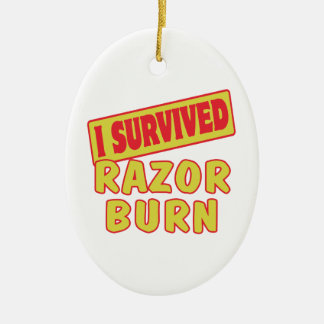 ADORNO DE CERÁMICA SOBREVIVÍ A RAZOR BURN