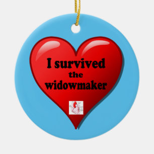 Adorno De Cerámica Sobreviví al viudo