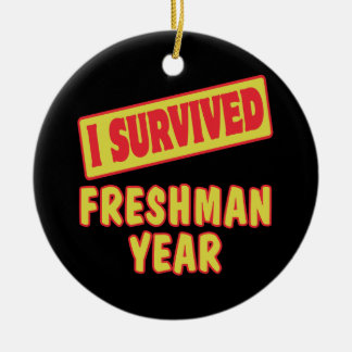 ADORNO DE CERÁMICA SOBREVIVÍ EL AÑO FRESHMAN