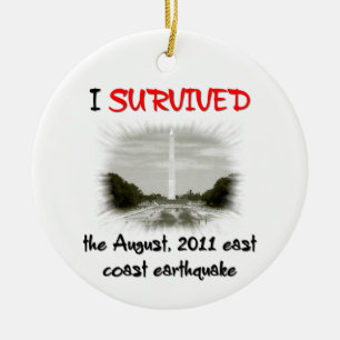 Adorno De Cerámica Sobreviví el terremoto 2011 de la costa este