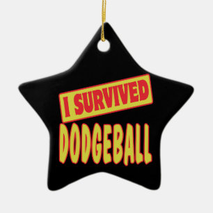 ADORNO DE CERÁMICA SOBREVIVIR A DODGEBALL