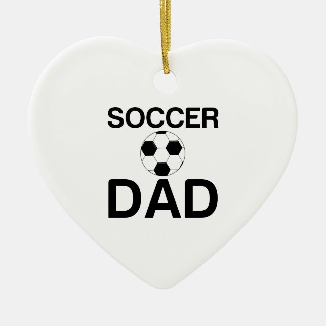 ADORNO DE CERÁMICA SOCCER DAD (Frente)