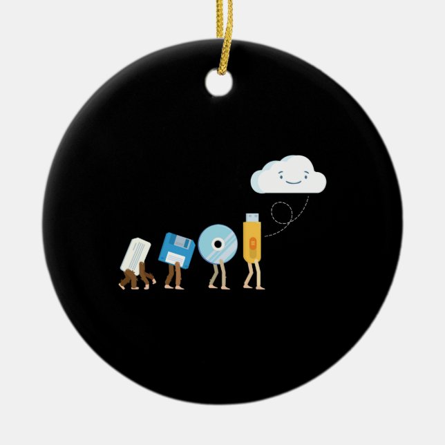 Adorno De Cerámica Software de ingeniero geek divertido de ingeniería (Frente)