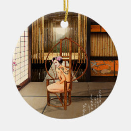 Adorno De Cerámica Sol emergente