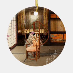 Adorno De Cerámica Sol emergente