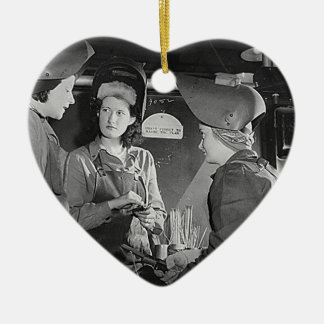 Adorno De Cerámica Soldadores de las mujeres