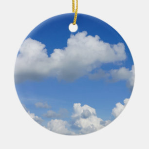 Adorno De Cerámica Sólo Nubes