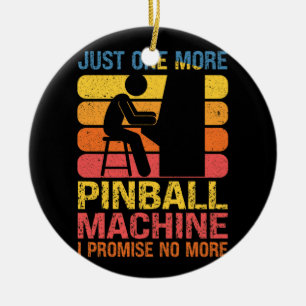 Adorno De Cerámica Solo uno más de los amantes del Pinball Machine Pi