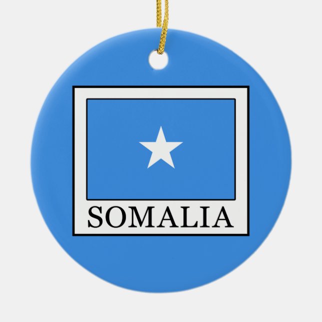Adorno De Cerámica Somalia (Frente)